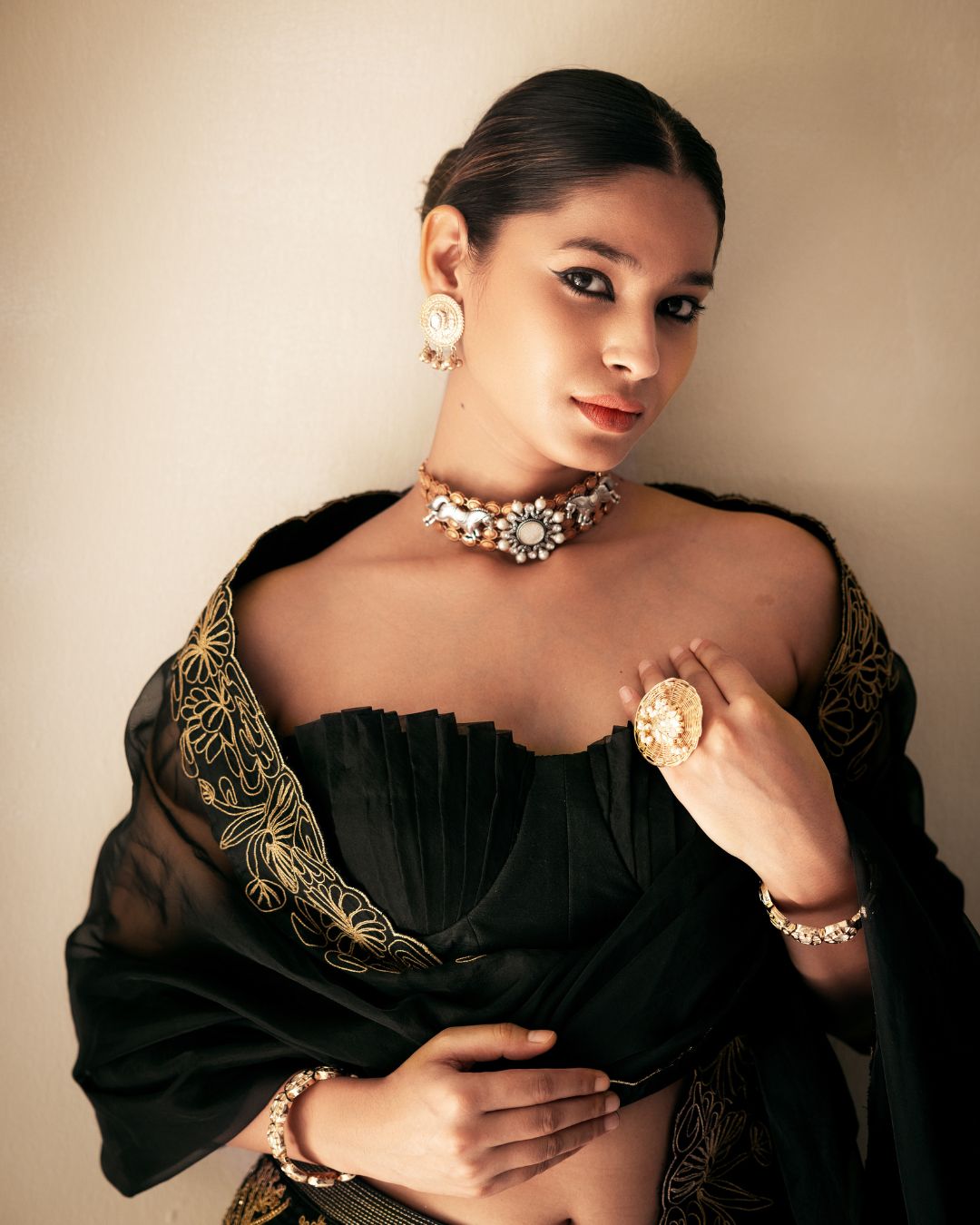 Black Lehenga