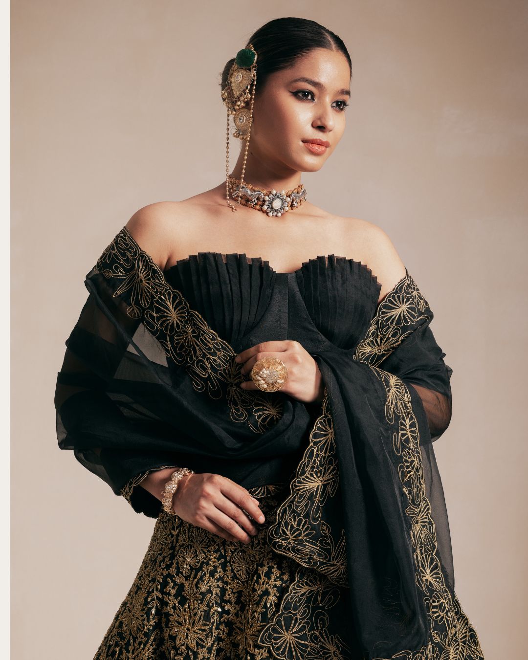 Black Lehenga