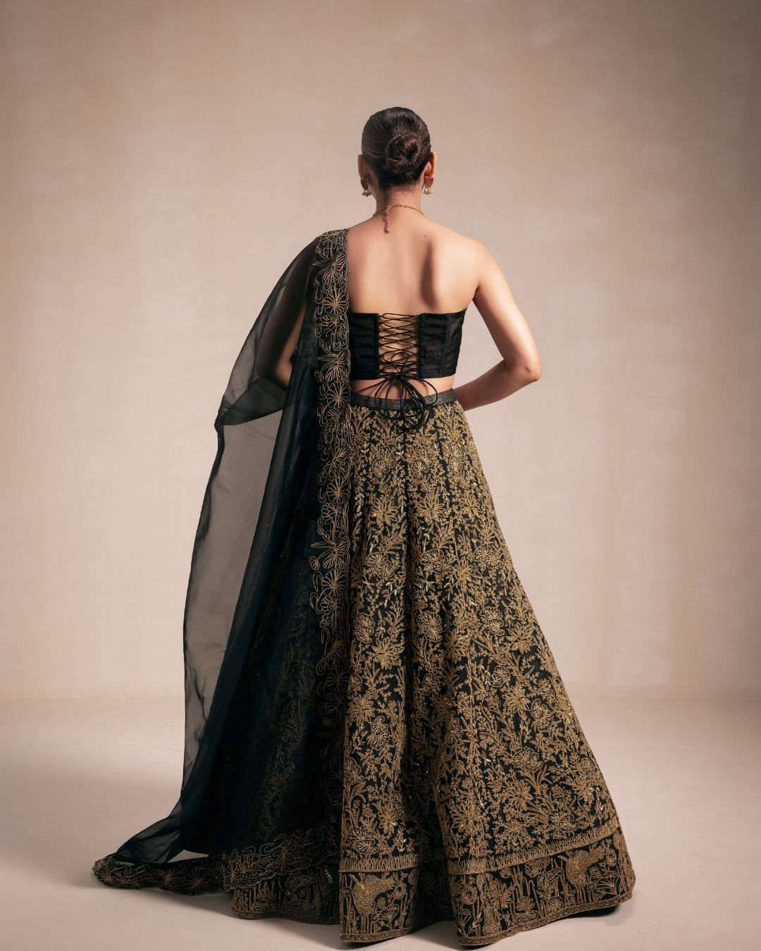 Black Lehenga