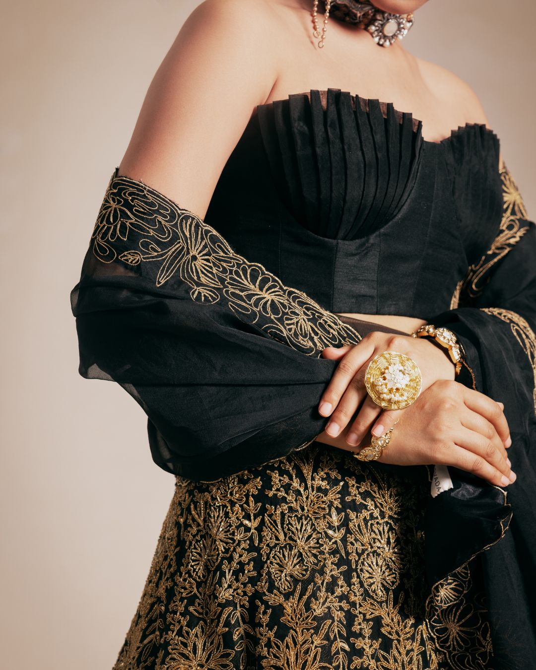 Black Lehenga