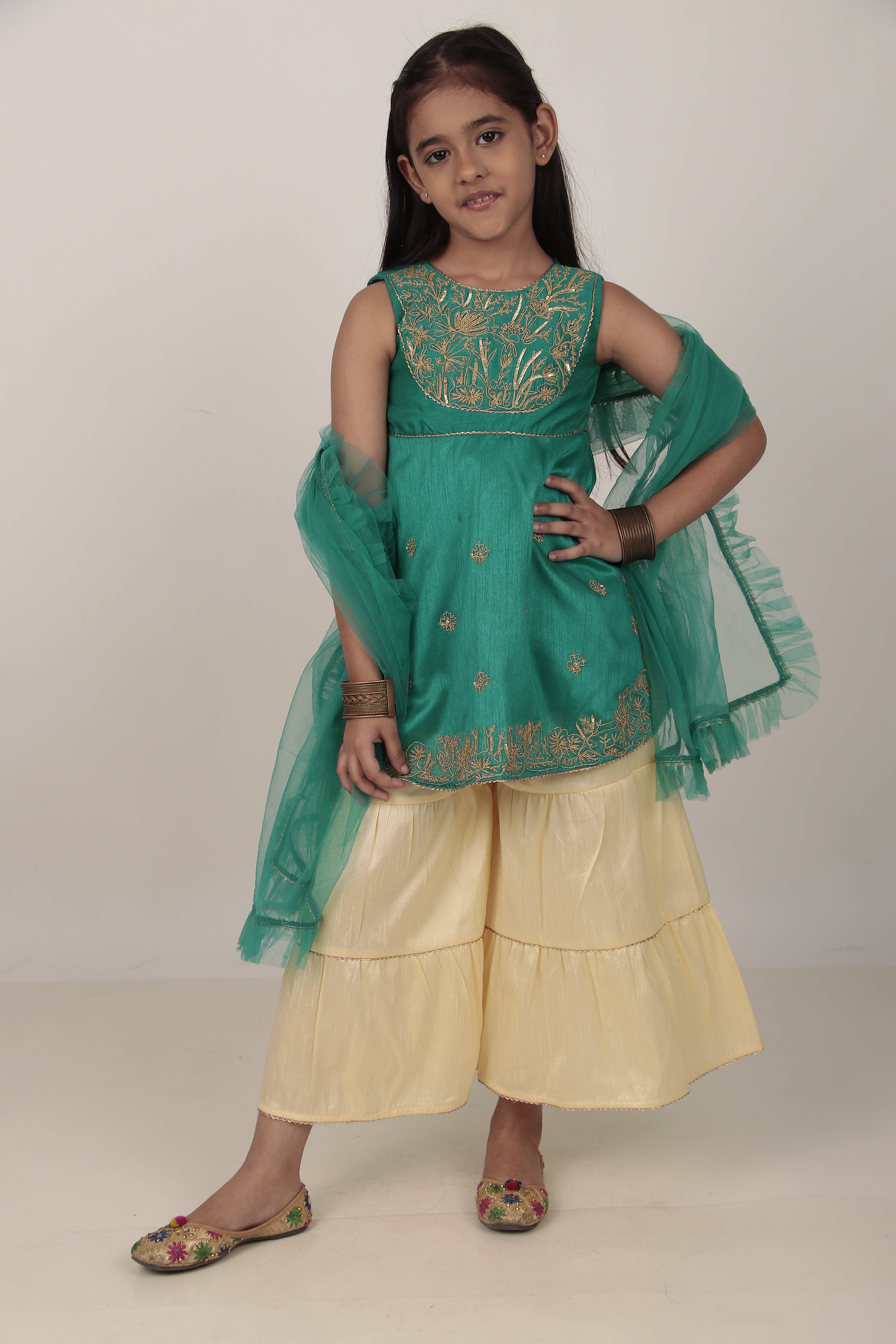 Dupion Silk Kurta & Khada Pajama Set