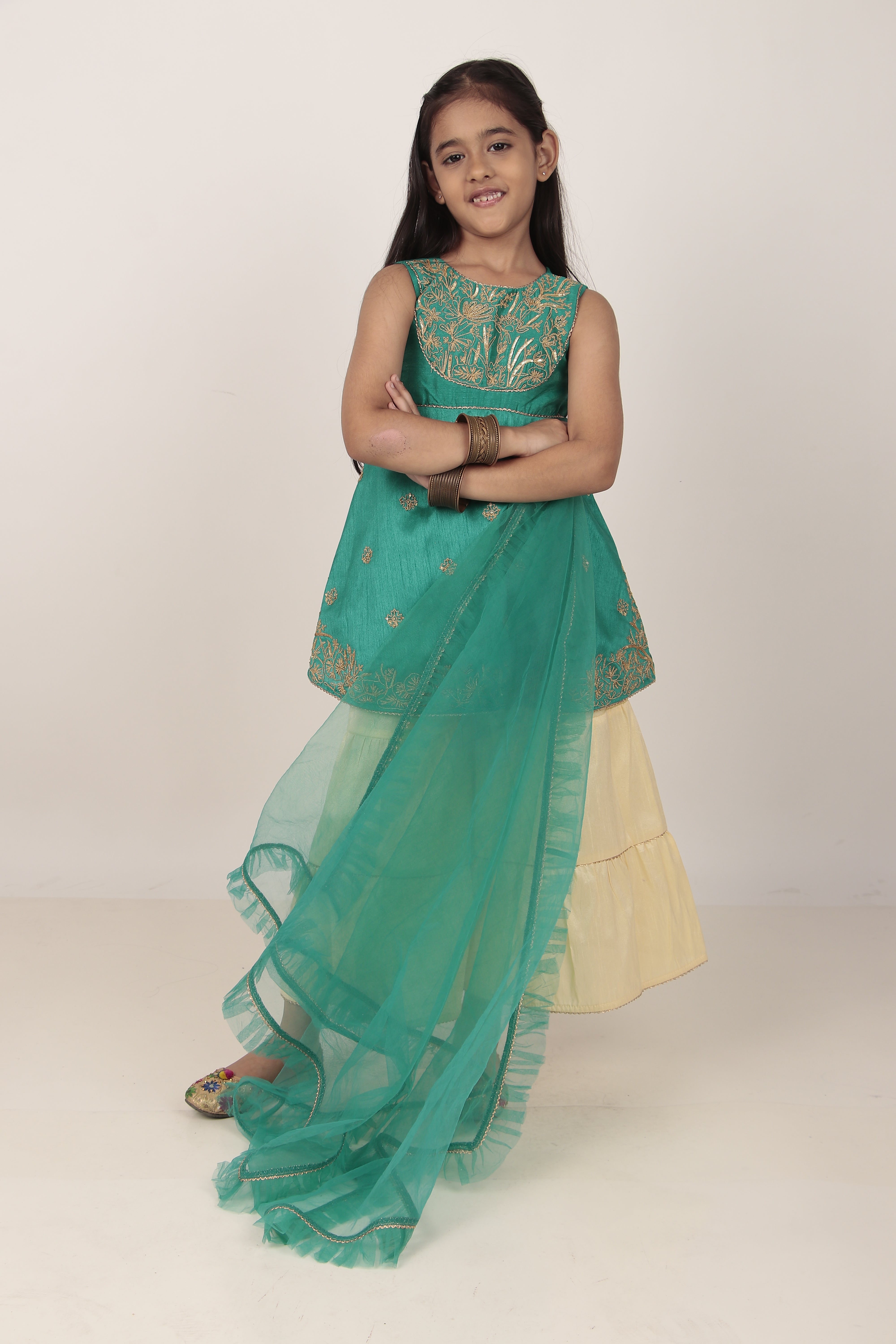 Dupion Silk Kurta & Khada Pajama Set