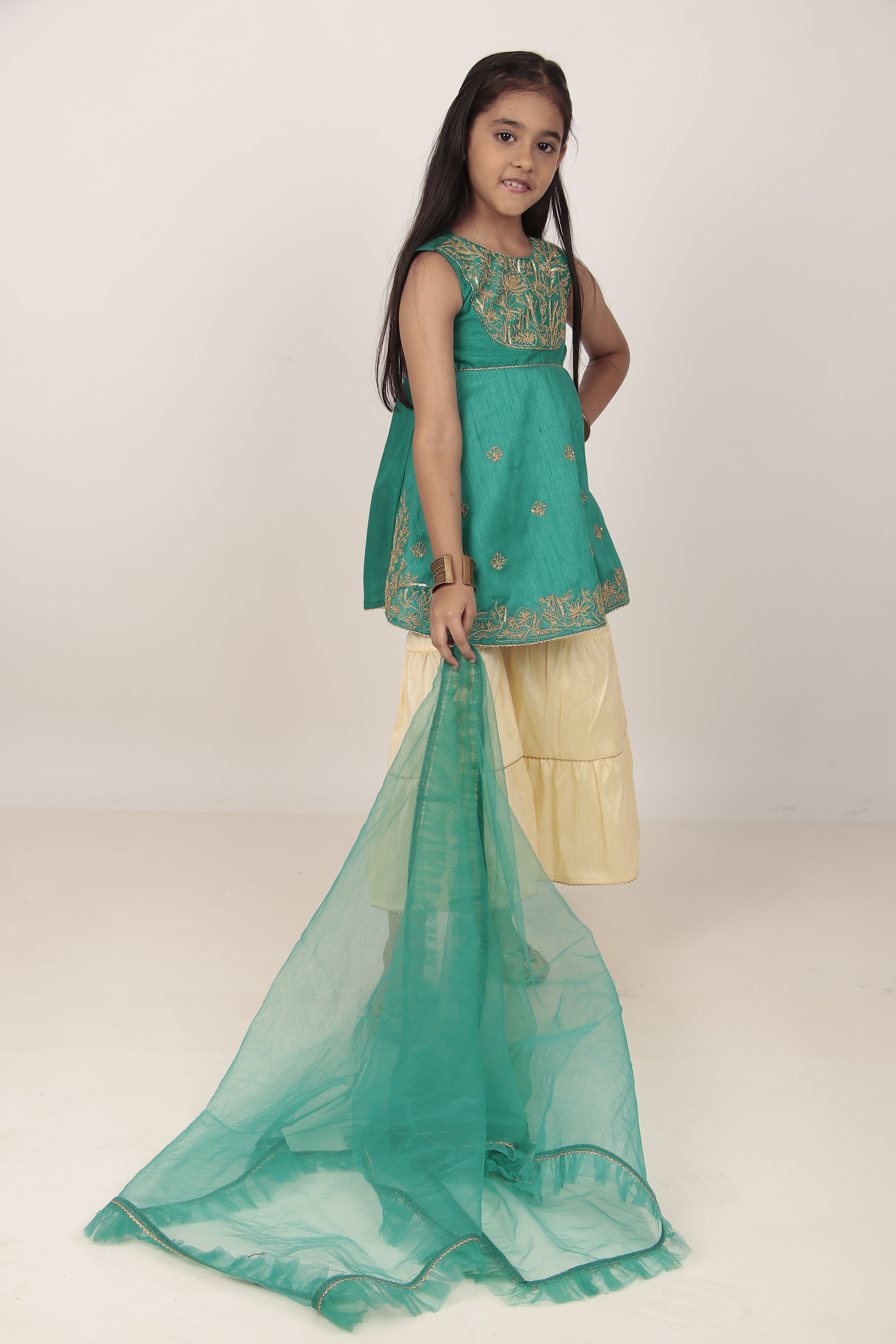 Dupion Silk Kurta & Khada Pajama Set
