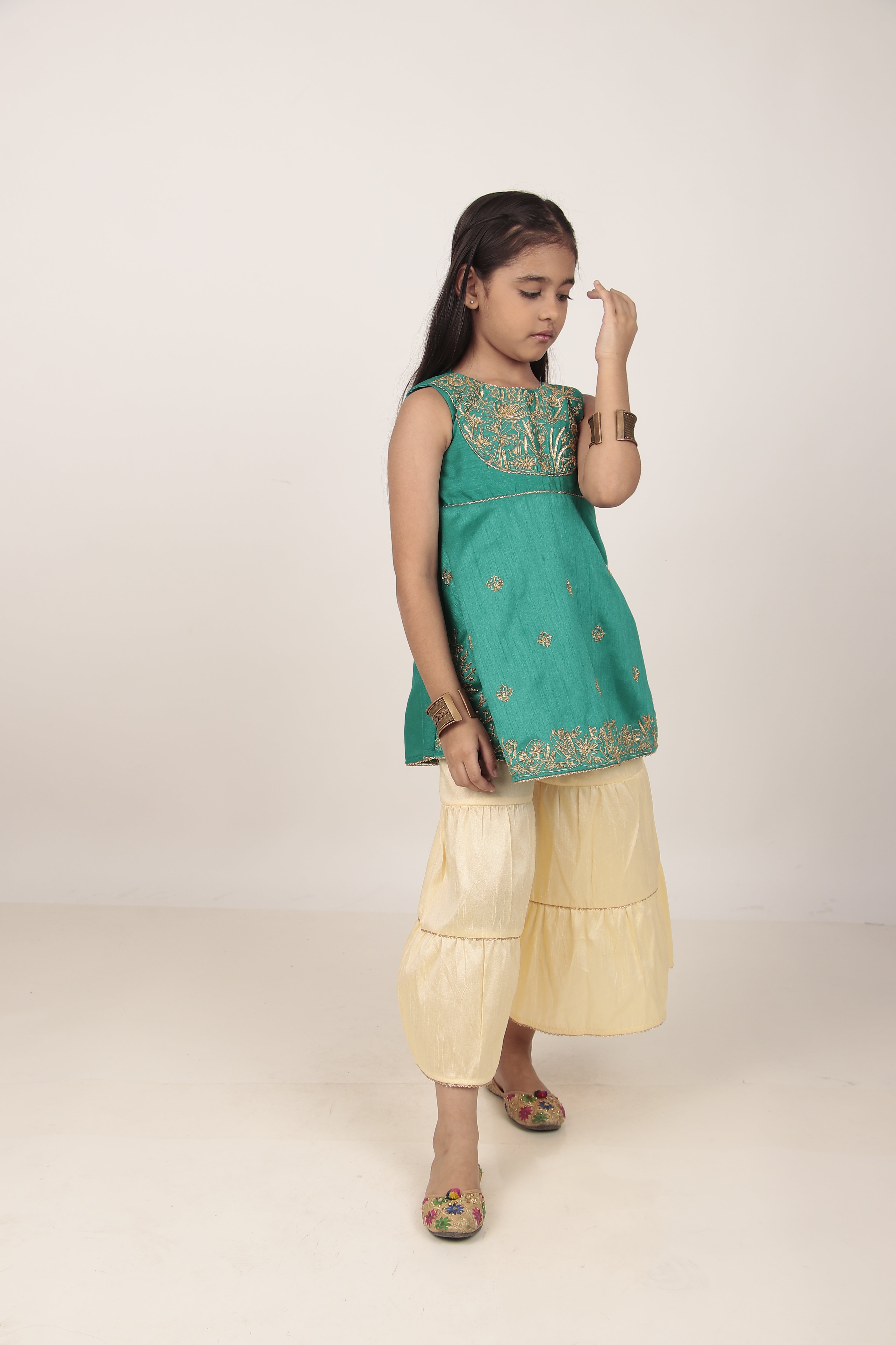 Dupion Silk Kurta & Khada Pajama Set