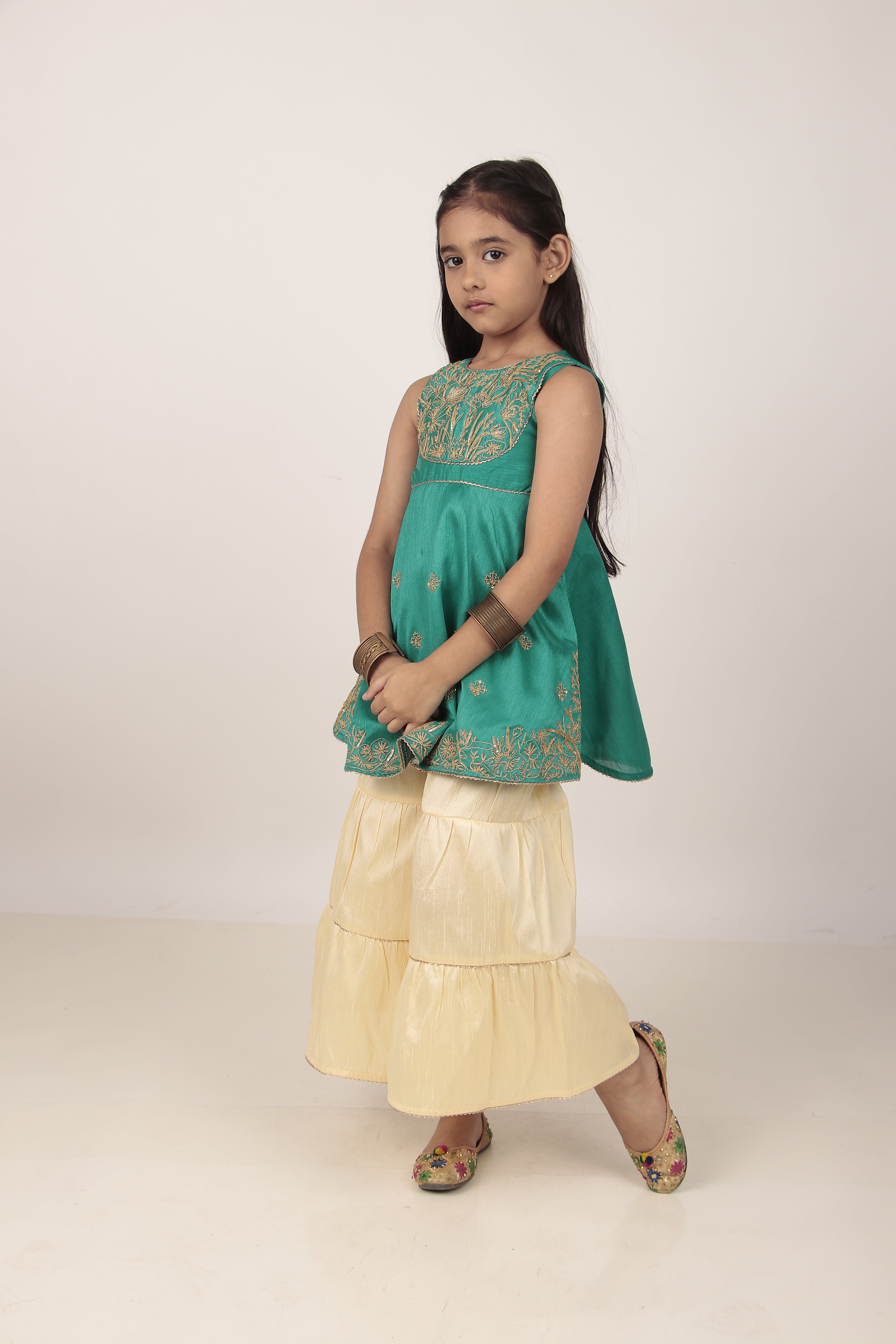 Dupion Silk Kurta & Khada Pajama Set