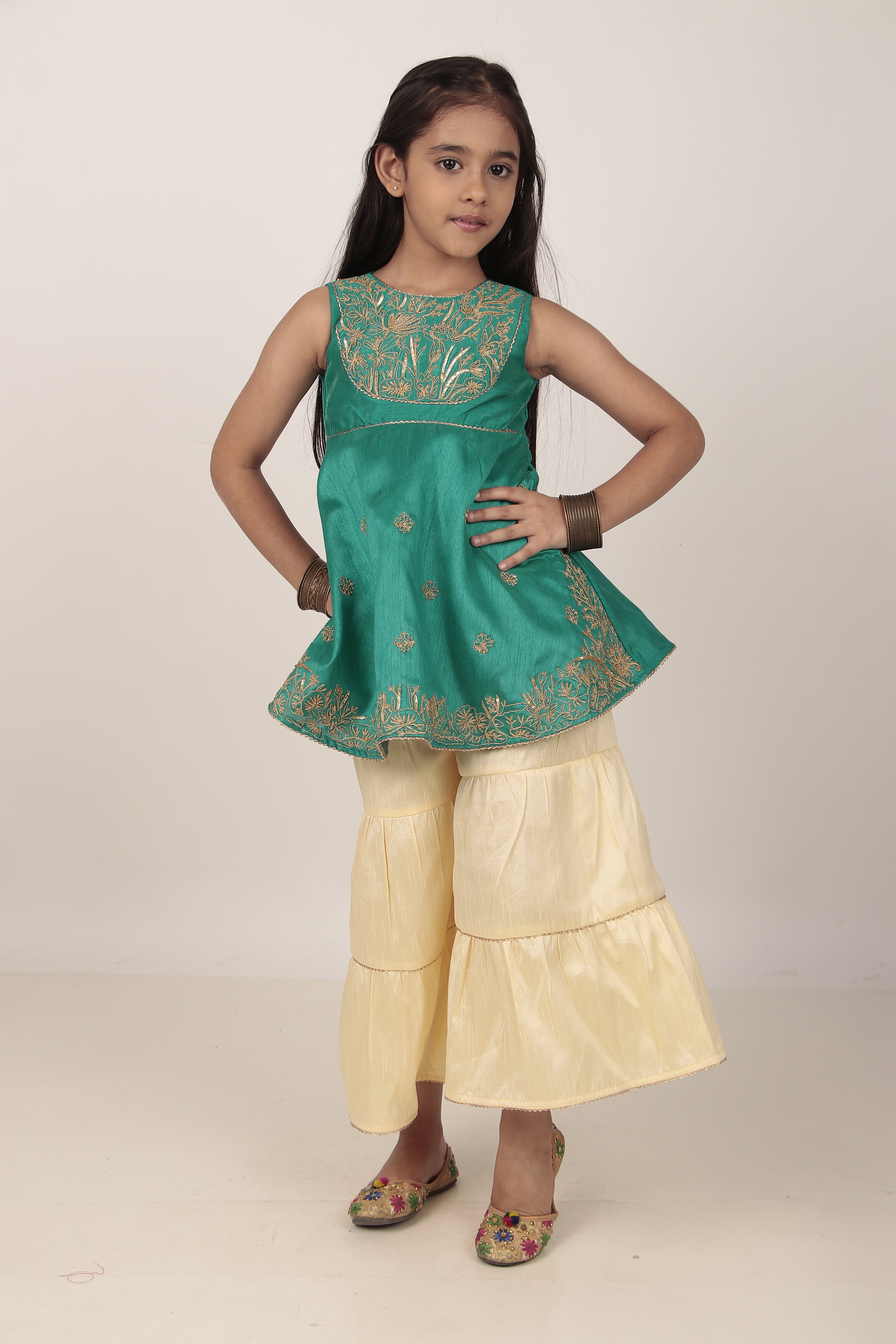 Dupion Silk Kurta & Khada Pajama Set