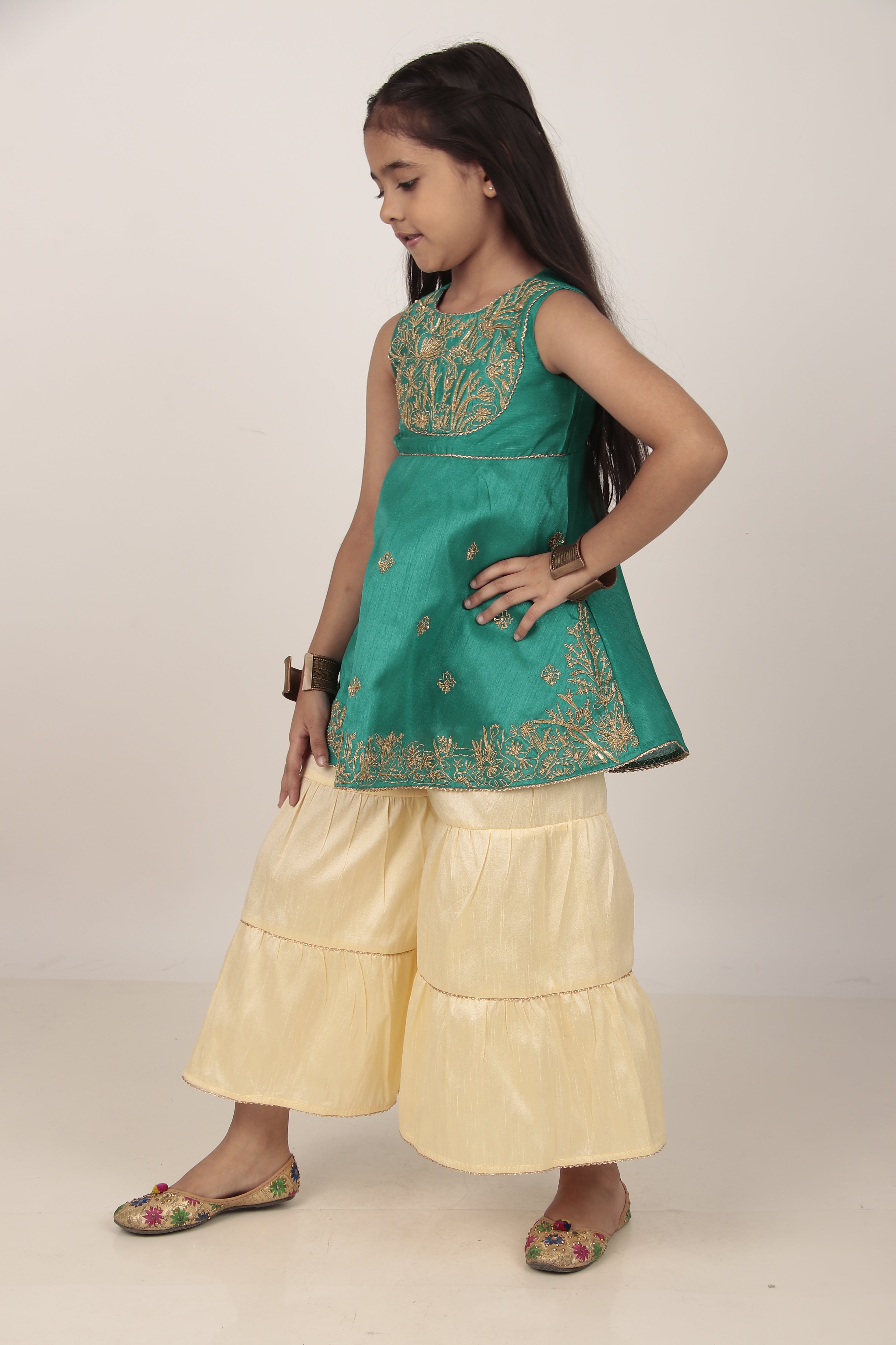 Dupion Silk Kurta & Khada Pajama Set