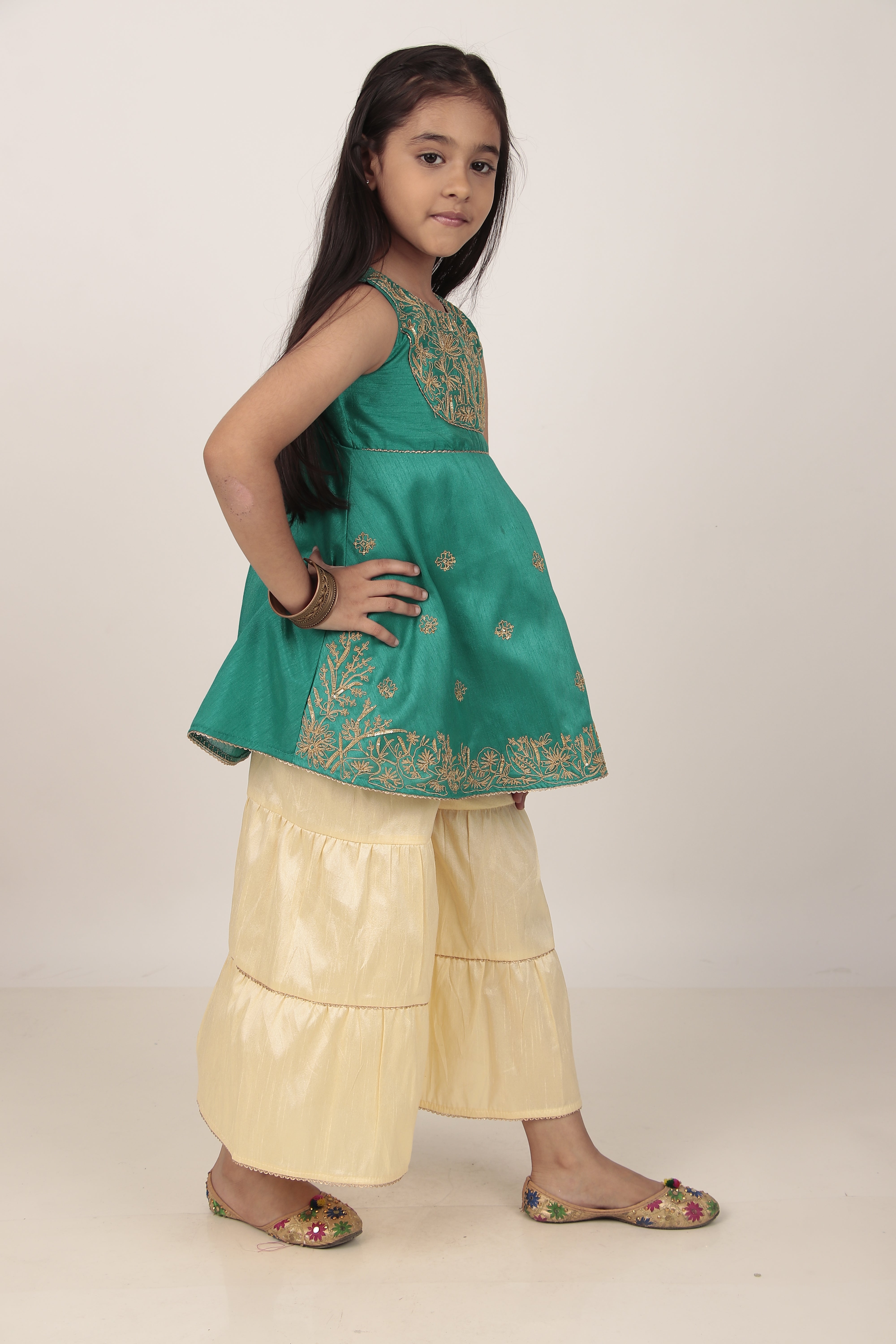 Dupion Silk Kurta & Khada Pajama Set