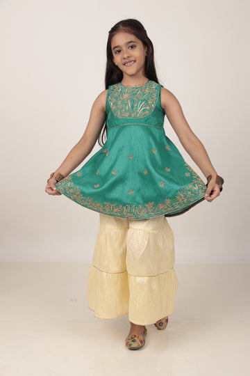 Dupion Silk Kurta & Khada Pajama Set